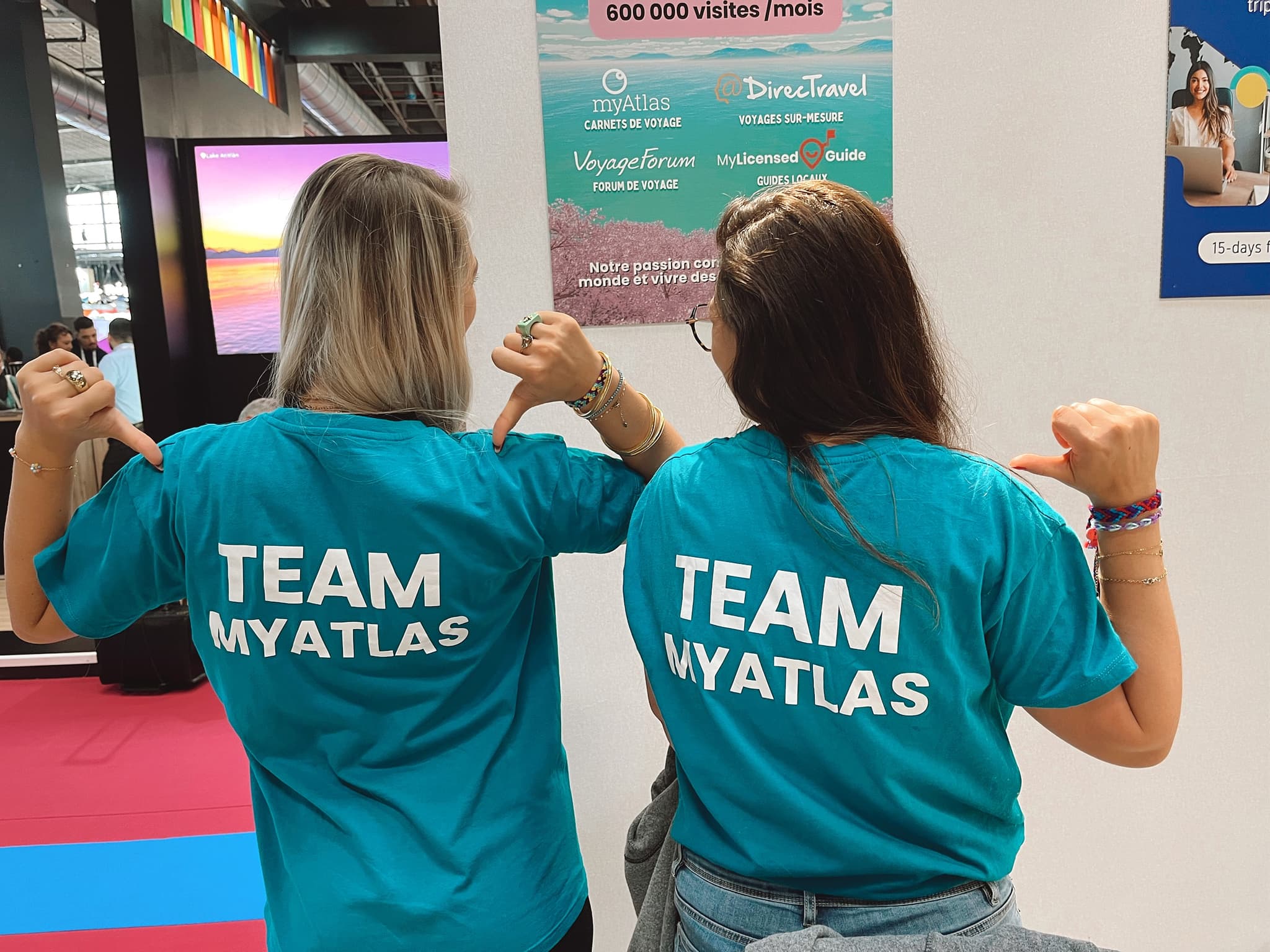 Équipe MyAtlas au salon IFTM Paris